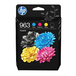 Nízká Cena HP 963 CMYK Original Ink Cartridge 4-Pack (700 / 700 / 700 / 1,000 pages)