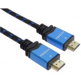 PremiumCord Ultra HDTV 4K@60Hz kabel HDMI 2.0b kovové+zlacené konektory 1,5m Sleva