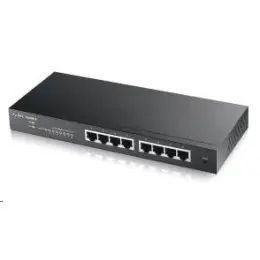 Zyxel GS1900-8 8-port Desktop Gigabit Web Smart switch: 8x Gigabit metal, IPv6, 802.3az (Green), fanless v2 Speciální Cena