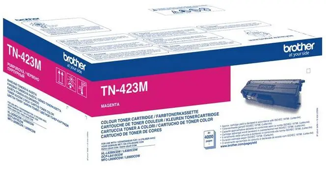 Cenový Hit TN-423M - Tonerová kazeta BROTHER pro HL-8250, HL-8400, MFC-L8690 - purpurová, originál