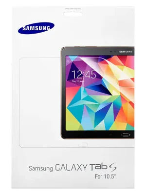 Dokud Zásoby Vydrží SAMSUNG ET-FT800CT - ochranná fólie na displej pro Galaxy Tab S 10.5 - ET-FT800CTEGWW