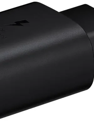 SAMSUNG EP-TA800NBEGEU - napájecí adaptér s rychlonabíjením (25W) USB-C - černý (bez kabelu v balení) Oblíbený