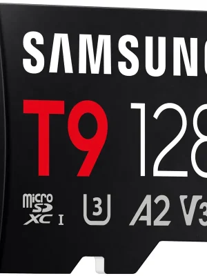 Vrácení Zdarma SAMSUNG T9 MicroSD - 128GB Micro SDXC Card - Class 10 - MB-MH128T/WW
