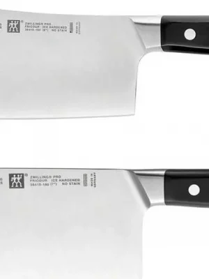 Zwilling Pro, asijský set nožů (čínský kuchařský nůž a sekáček) Omezená Nabídka
